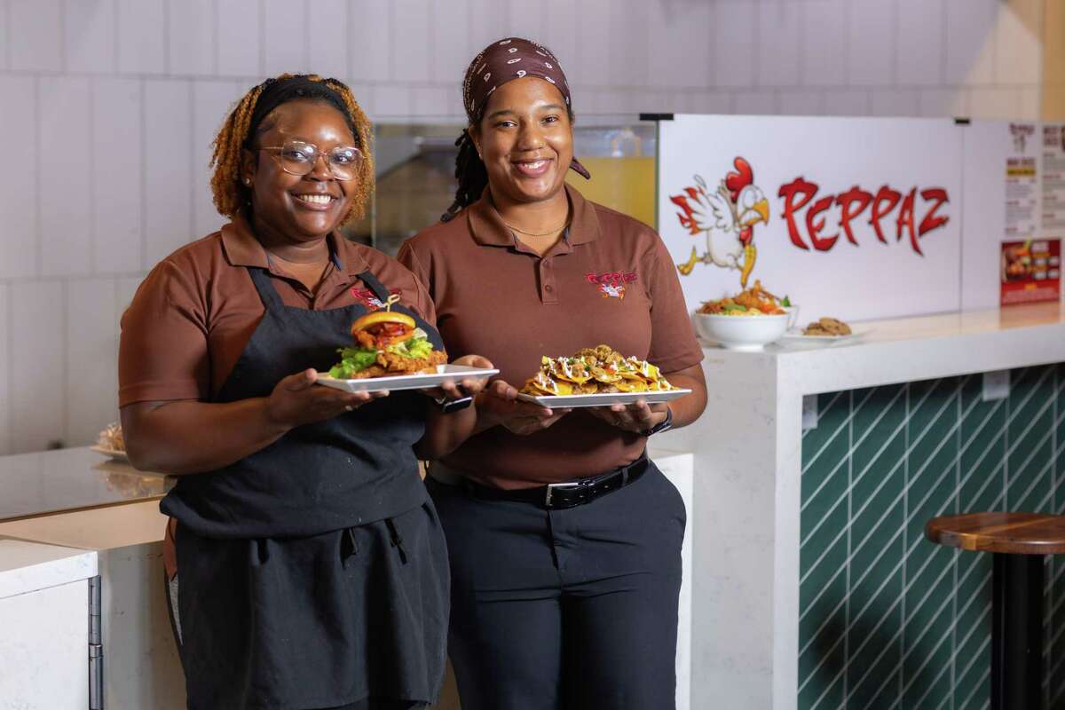 Mimi Jones and Johnae Bernard run Peppaz together. The business was inspired by Jones' grandmother's fried chicken.