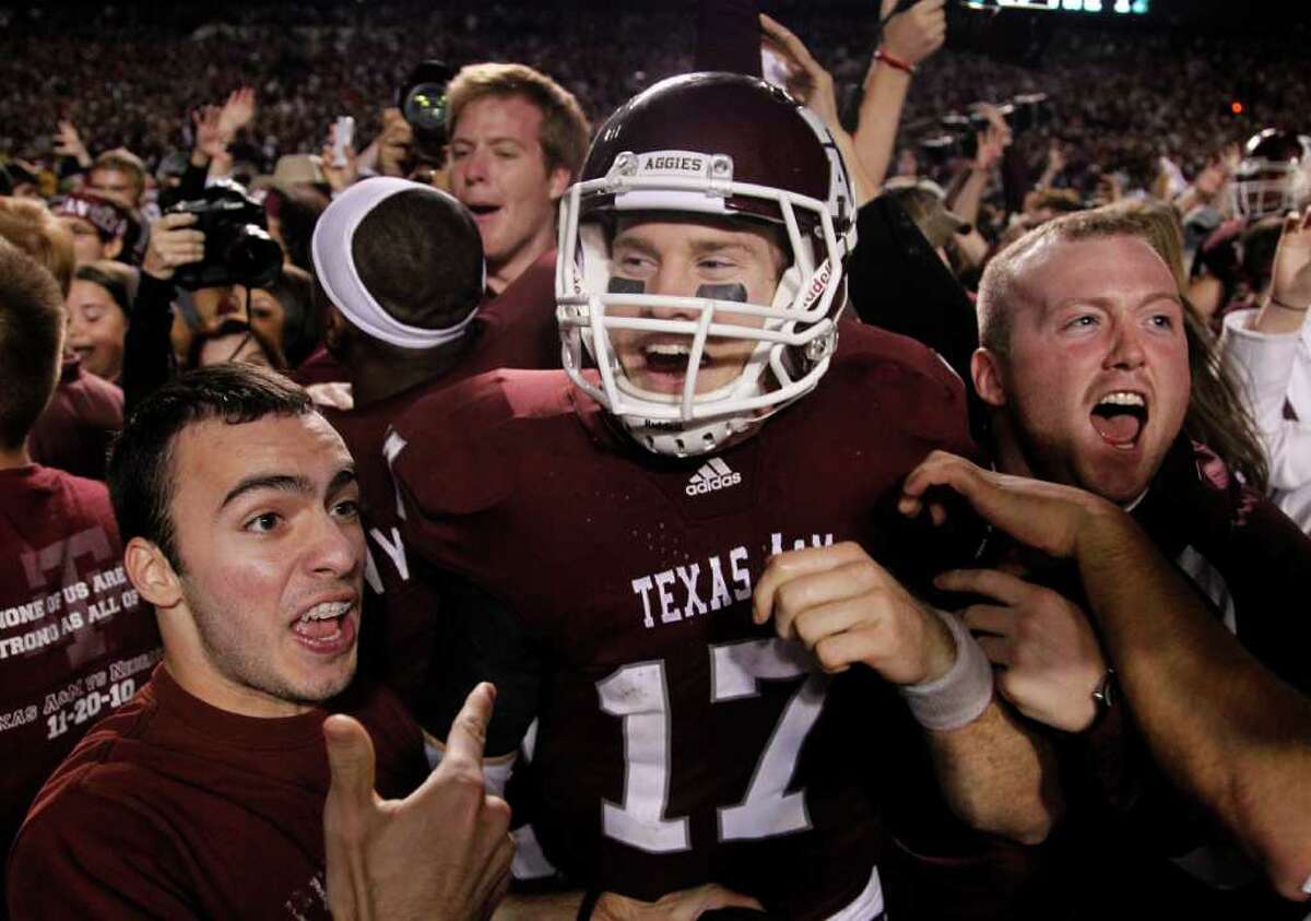 Texas A&M upsets Nebraska in field goal nail-biter