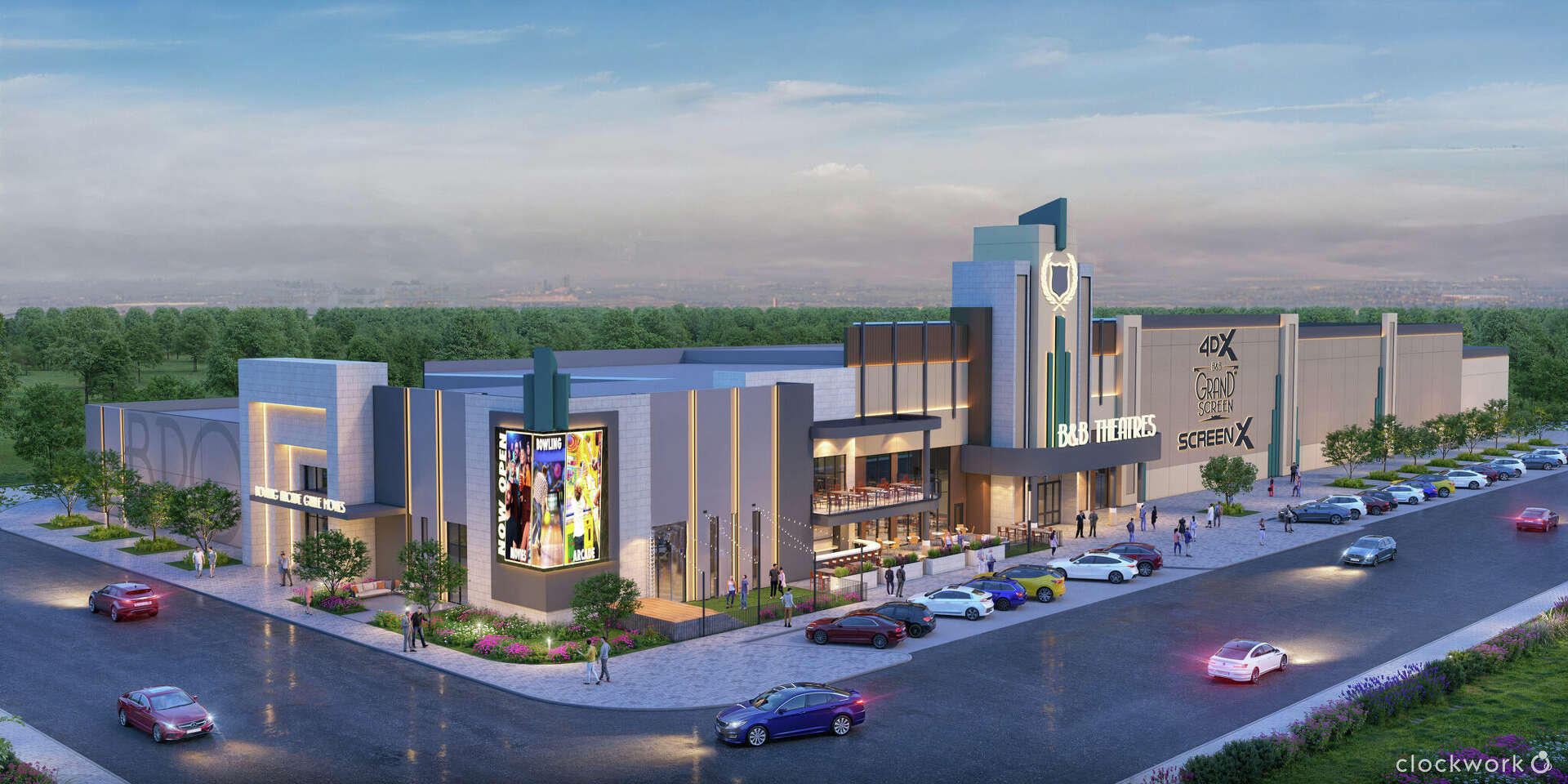 B&B Theatres plans major Friendswood complex with largest ScreenX
