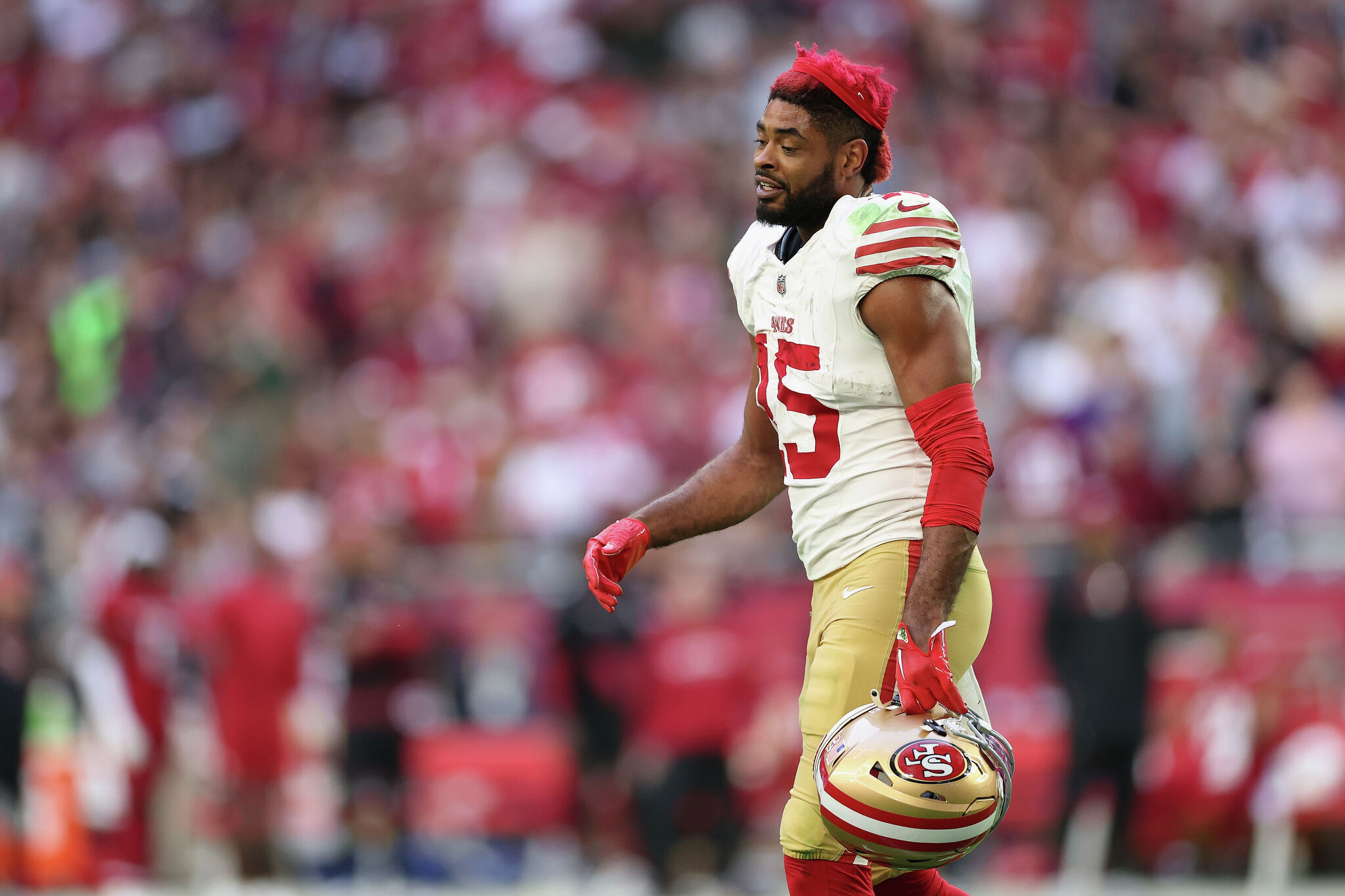49ers receiver brings drama-free offseason to an unceremonious end