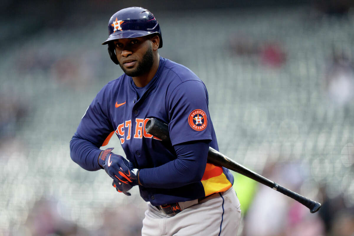 Yordan Alvarez is hoping for good news on his return to baseball this Thursday.