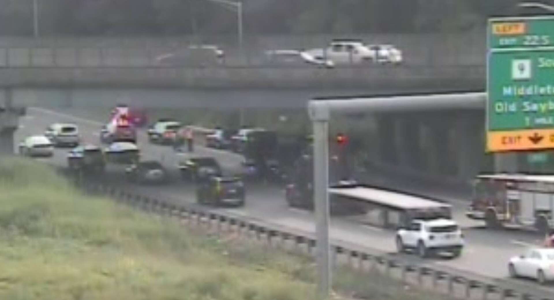 Lanes in Rocky Hill on I-91 reopen after tractor-trailer crash: DOT