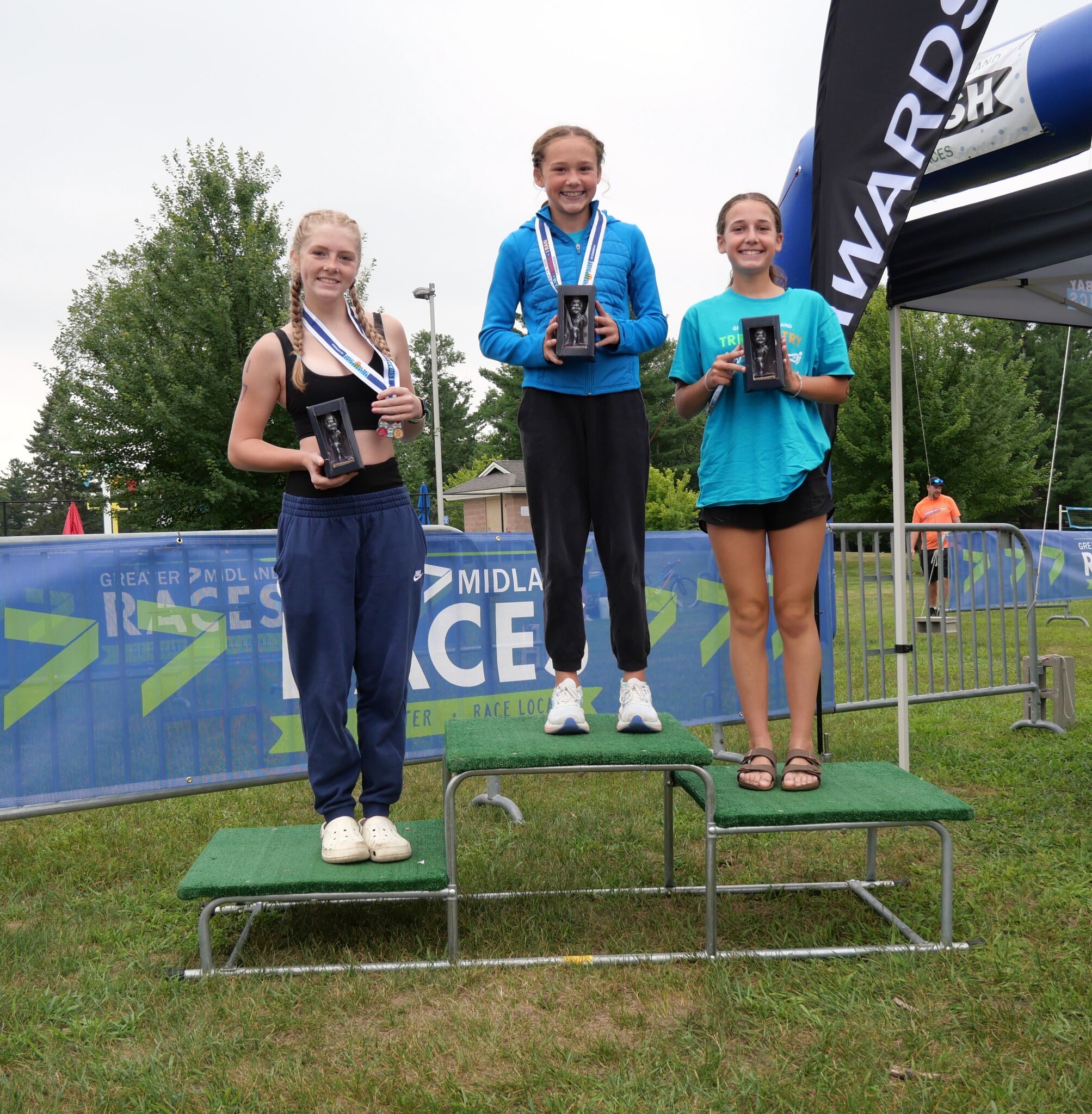 Youth Triathlon draws about 350 kids