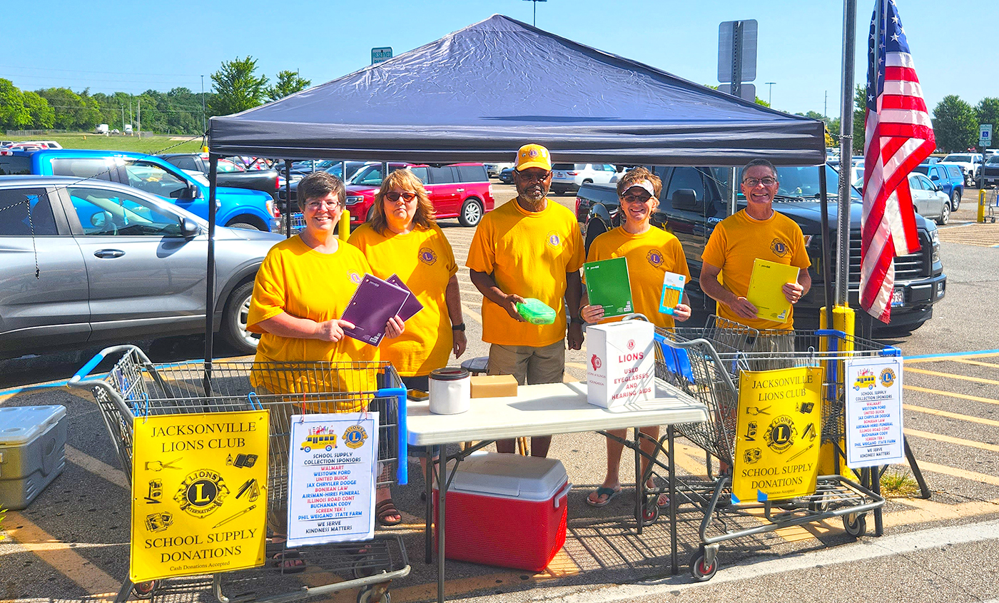 Jacksonville Lions Club collecting school supplies