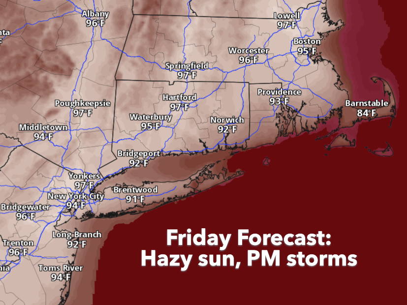 Dangerous heat returns to CT. Here's when it could feel like 100.
