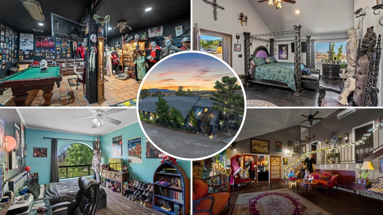 Macabre Mansion With Guests Straight From a Horror Movie Hits the Market in Arizona's Wine Country for $885K