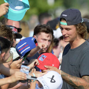 Shoulder Check Showcase featuring NHL hockey stars moves to Sacred Heart University