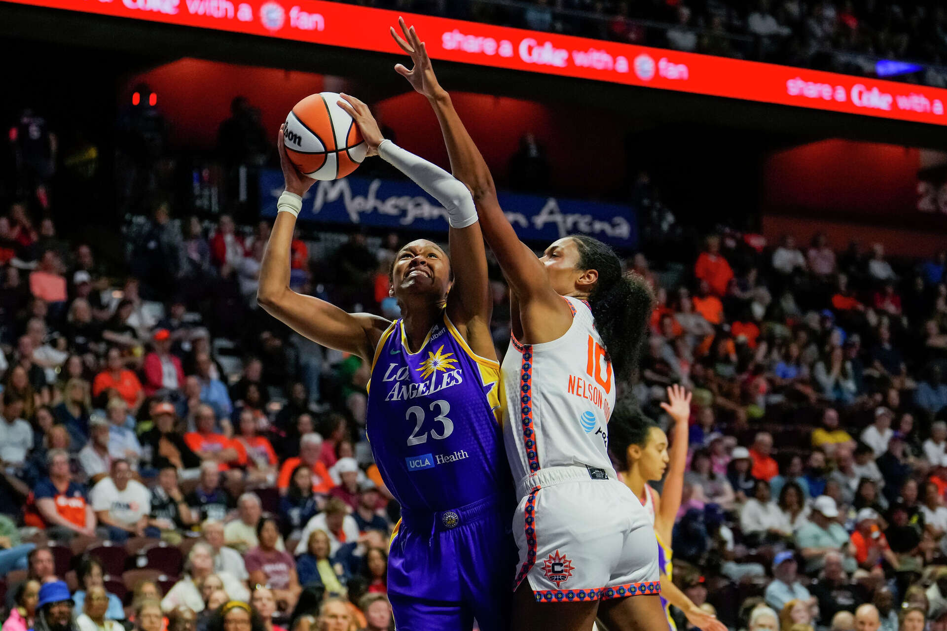 UConn alum Azura Stevens having career year with LA Sparks