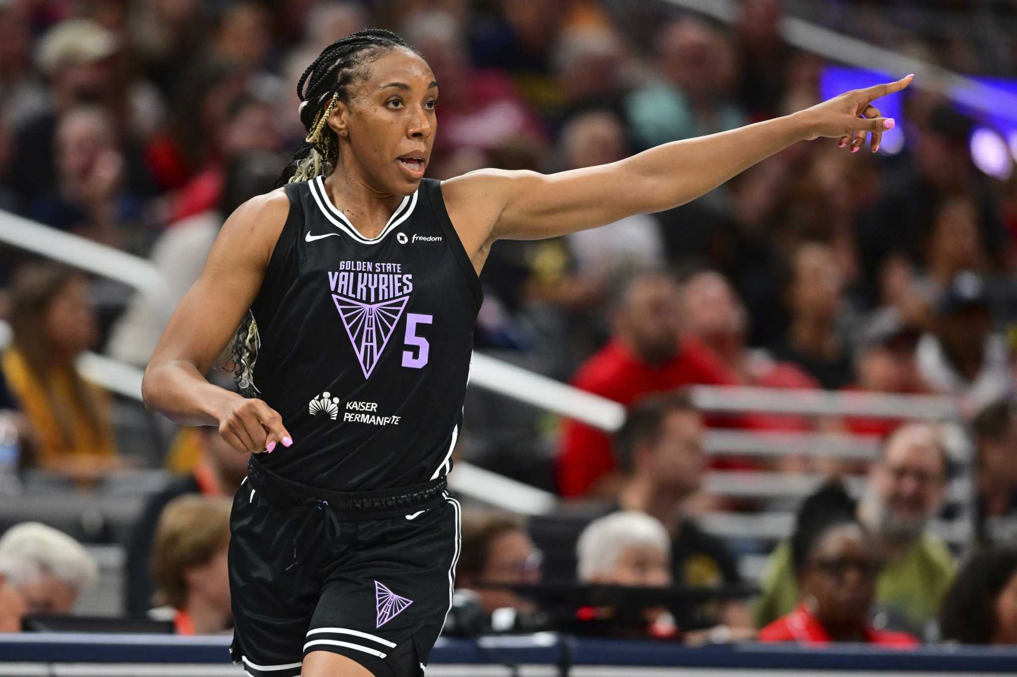 Valkyries All-Star Kayla Thornton out for remainder of season with knee ...