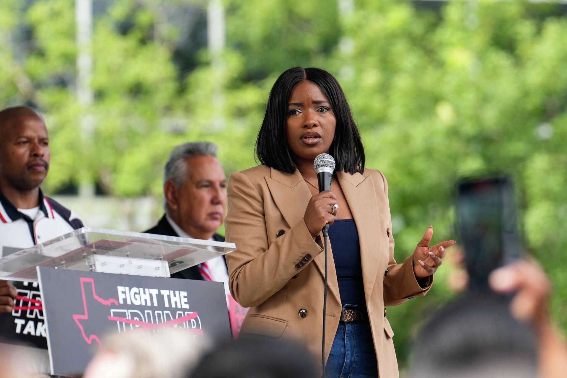 Jasmine Crockett jumps into the Democratic primary for US Senate