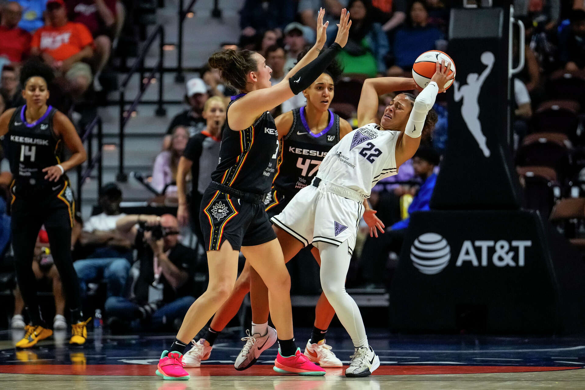Valkyries blown out by WNBA-worst Sun in opener of five-game road trek