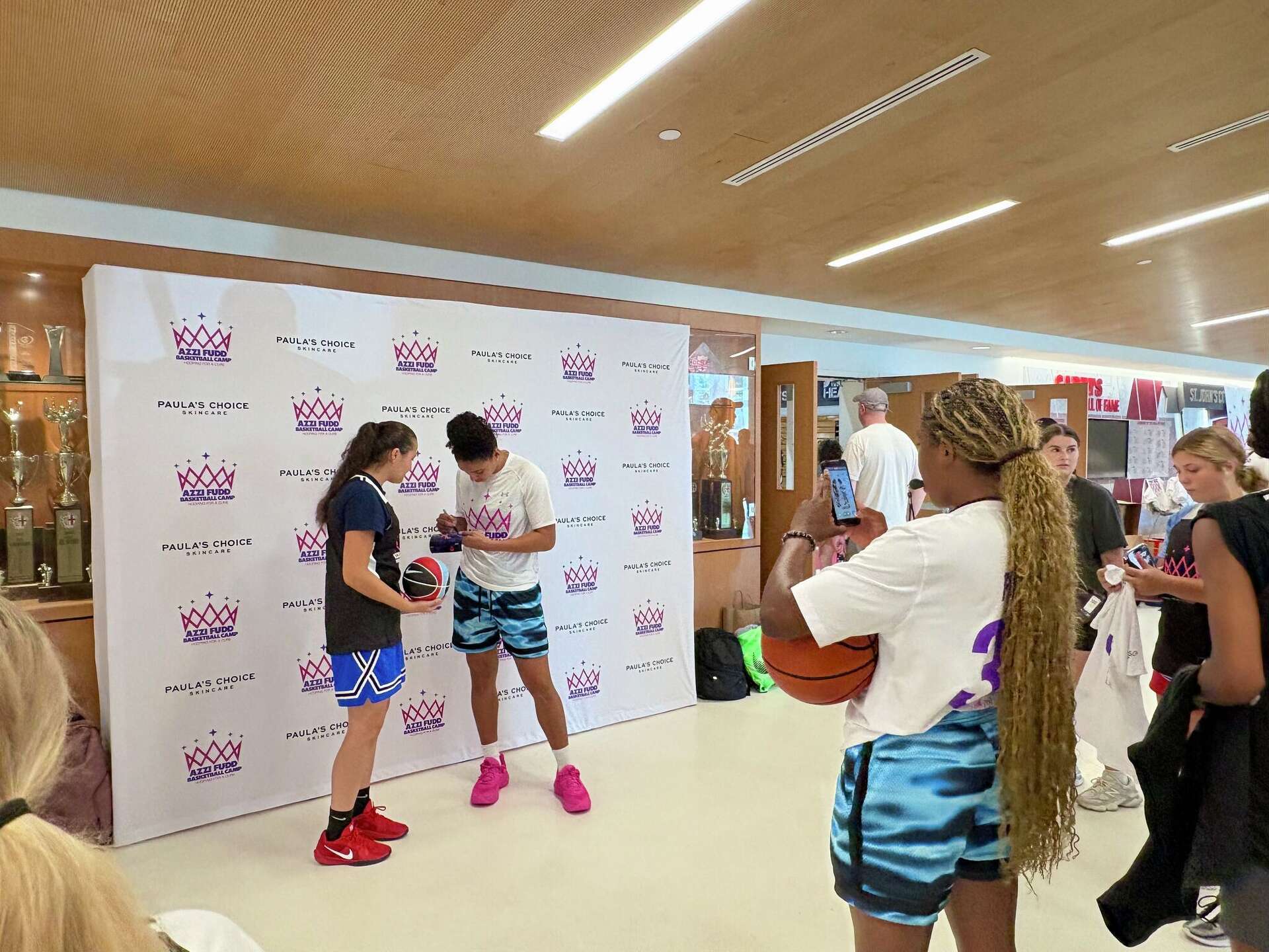 Inside UConn star Azzi Fudd's biggest basketball camp yet