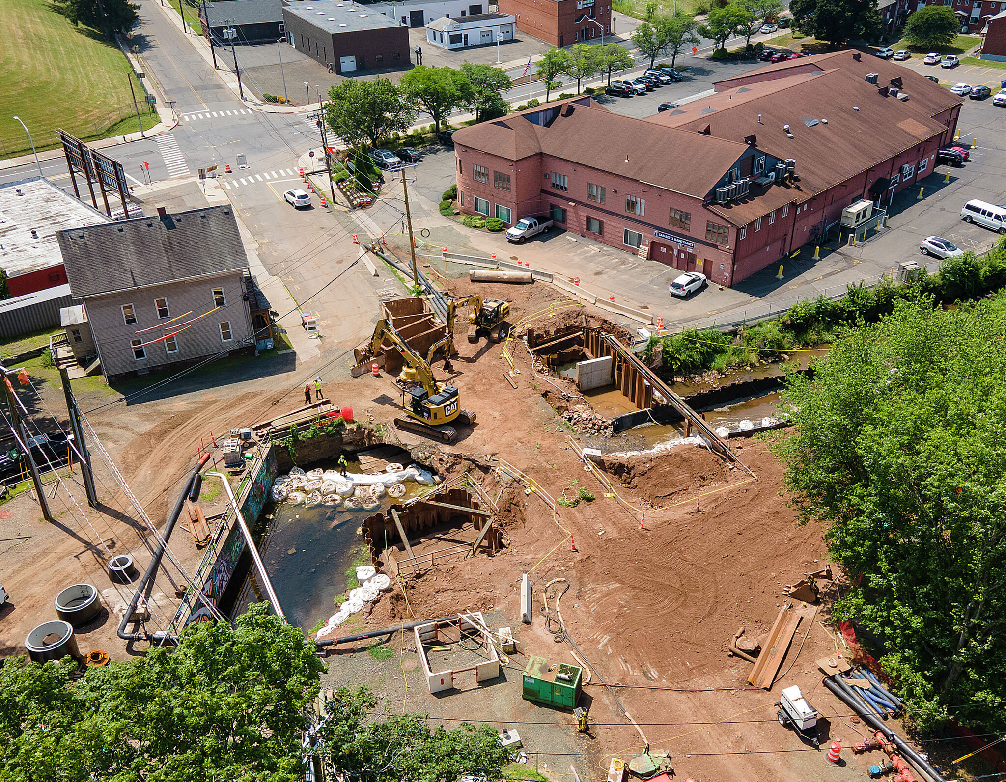 Meriden nears final stages of $22M bridge reconstruction project in floodplain