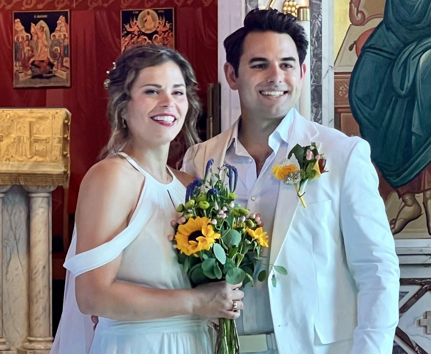 In the Wings: Waterbury theater's artistic director ties the knot