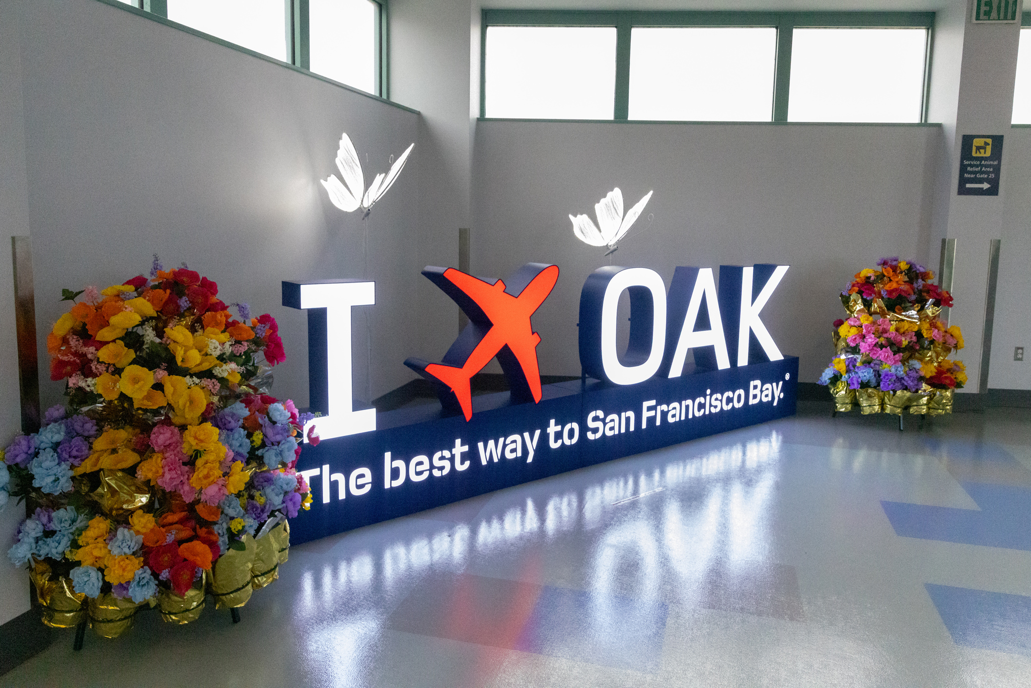 Der Flughafen Oakland gehört zu den am schlechtesten bewerteten großen ...