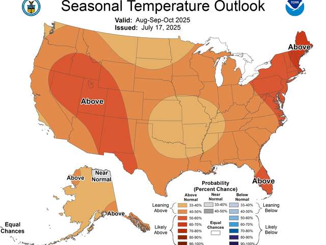 When will Texas start to cool? What NOAA says for fall 2025. See maps