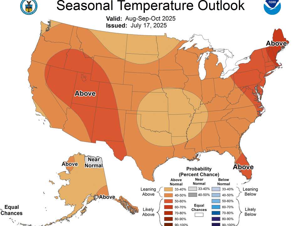 When will Texas start to cool? What NOAA says for fall 2025. See maps