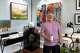 Jeff Bohnert stands inside Elysian Gallery on July 30, 2025. This new art gallery is located inside Mineral Springs Mall at 301 East Broadway and aims to be "safe, inclusive, and diverse."