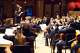 Yiran Zhao conducts the Tanglewood Music Center Orchestra in "Bioluminescence Chaconne" by Gabriella Smith.