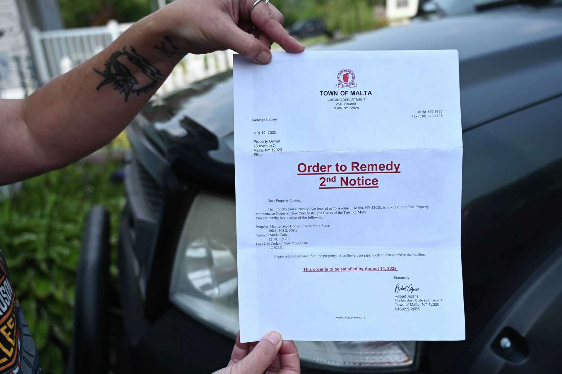 Malta Code Malta Gardens residents say code violations are harassment by town
