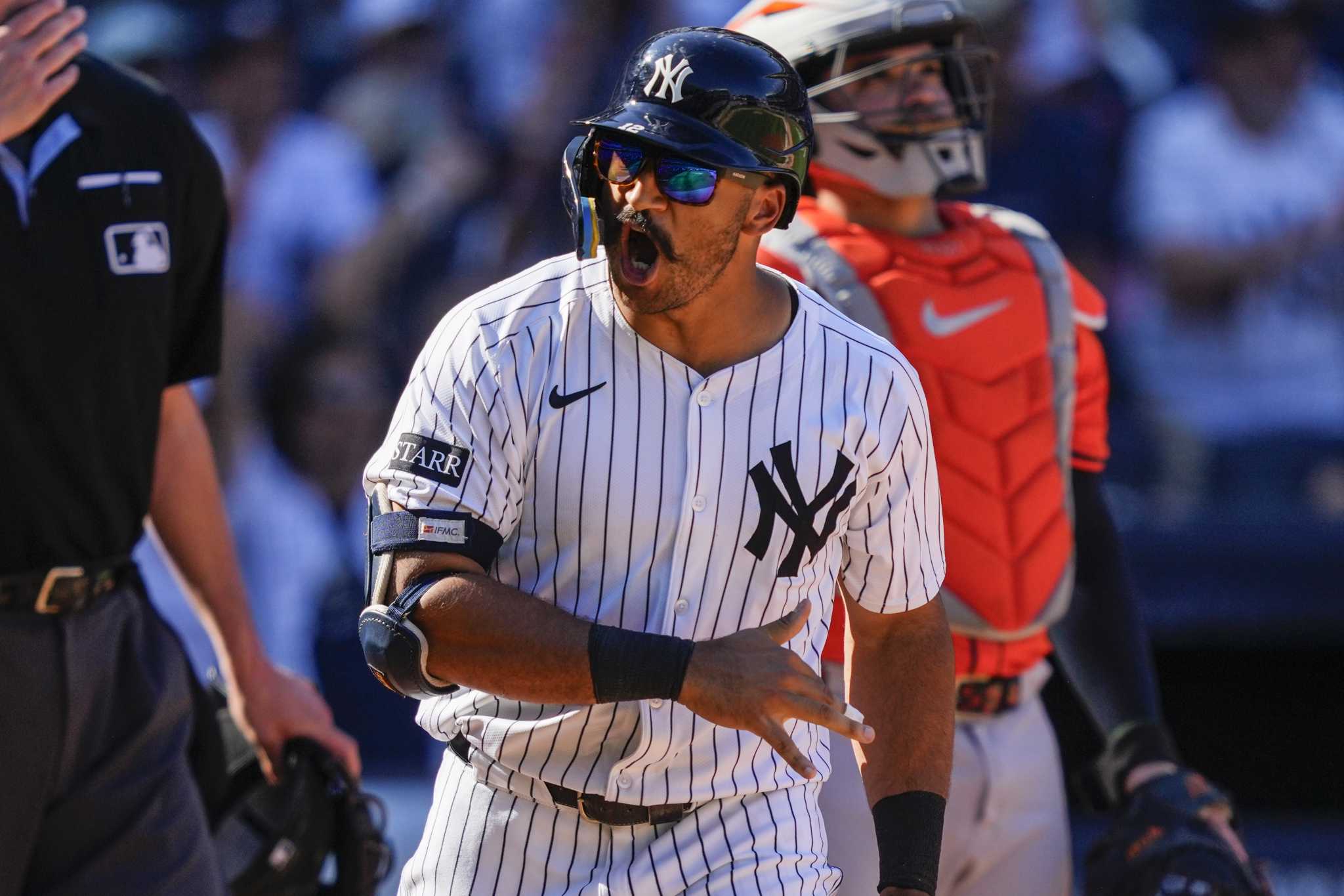 Houston Astros' rally comes up short in loss to New York Yankees