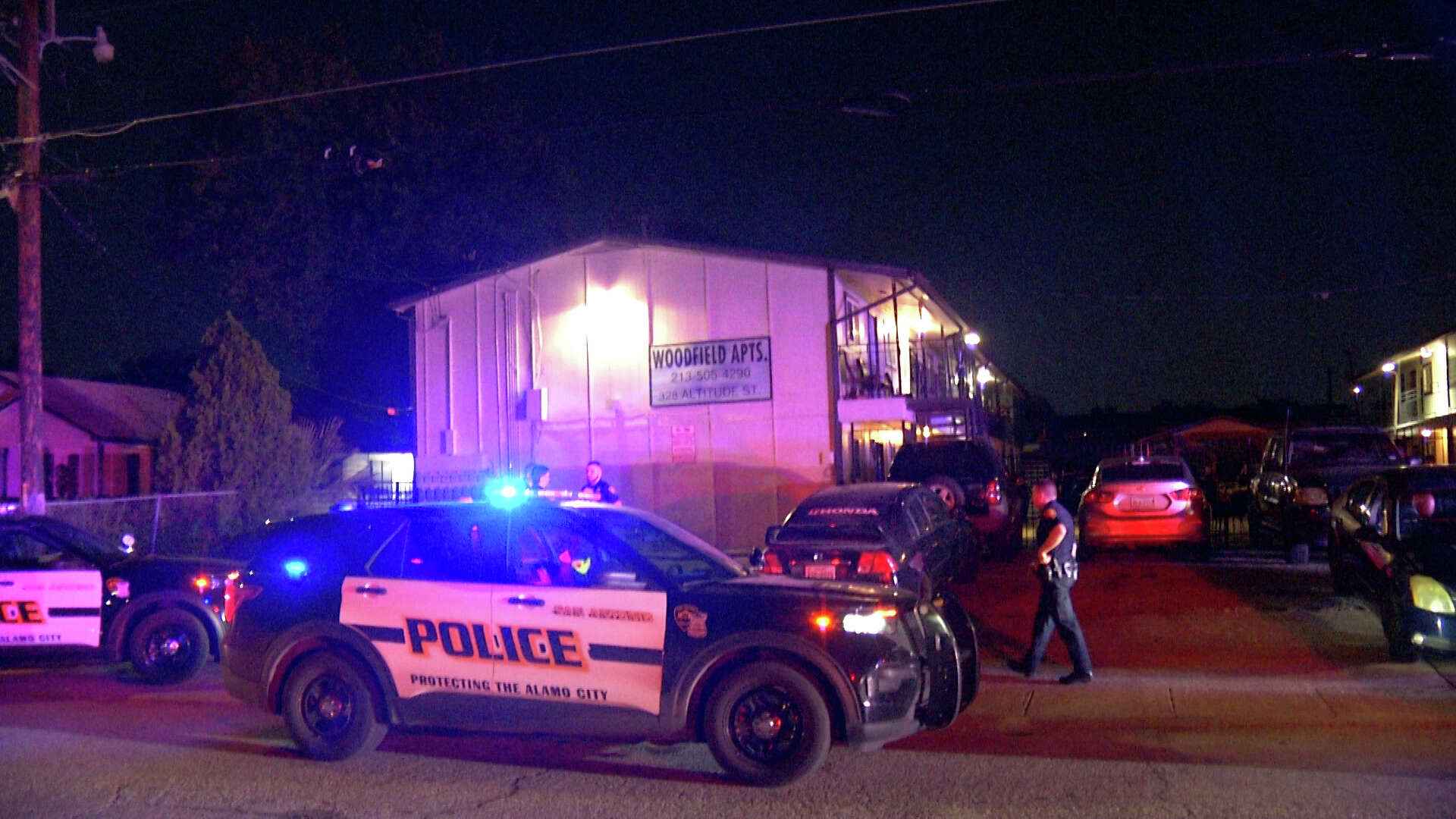 2 dead in triple shooting were suspect's son, ex-girlfriend