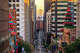 A view of California Street near Chinatown and the Financial District in San Francisco.