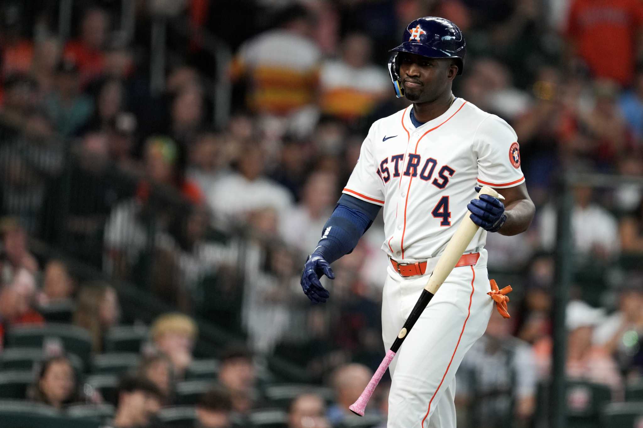 Astros' Jésus Sánchez slumping but team remains confident in him