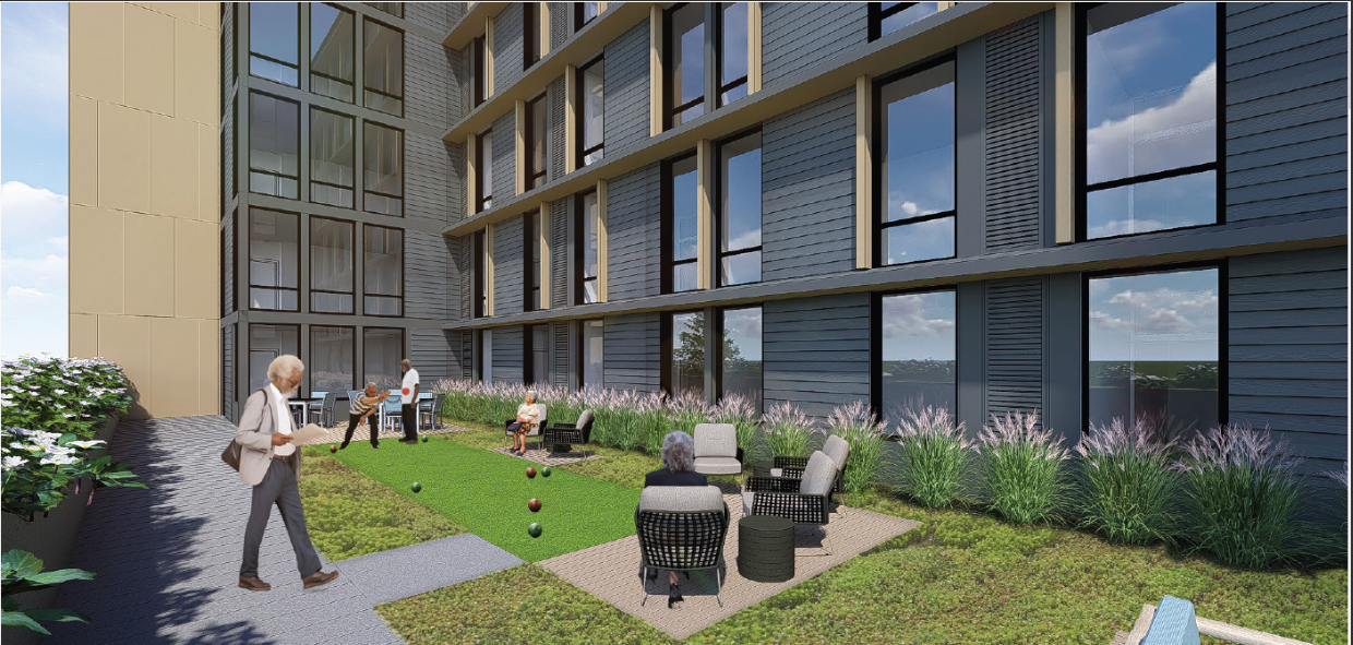 Photo inspiration: Visual Reference: Norwalk Plans Seven Story Apartment Building For Low Income Seniors
