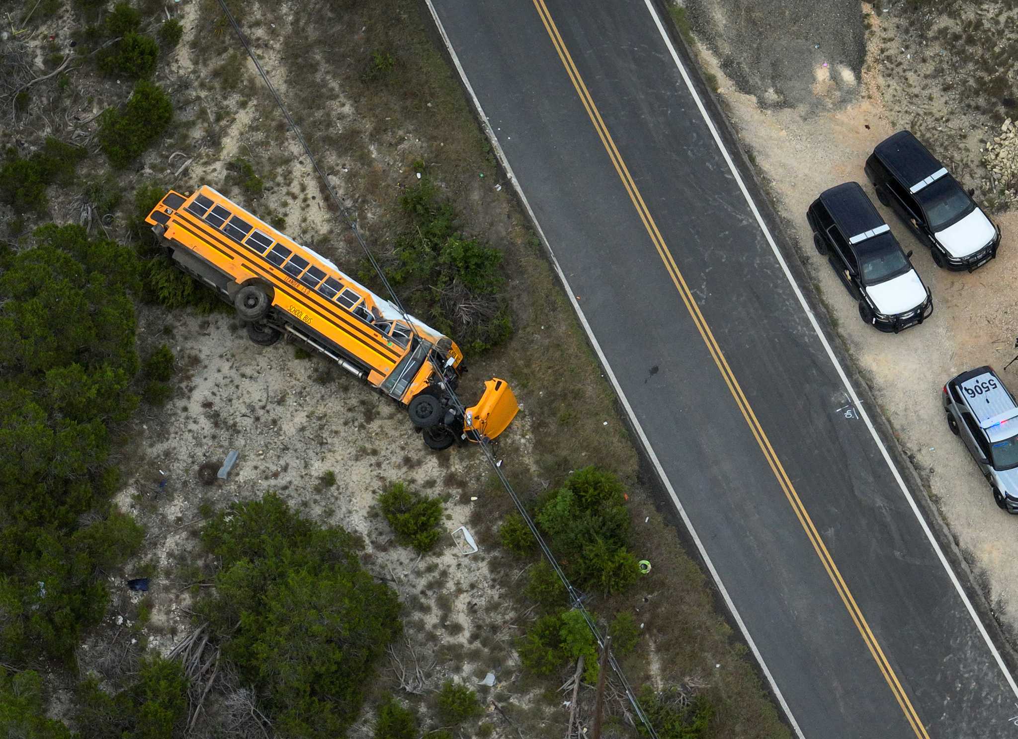 Bus crash injures 9 children and 1 adult in Leander ISD