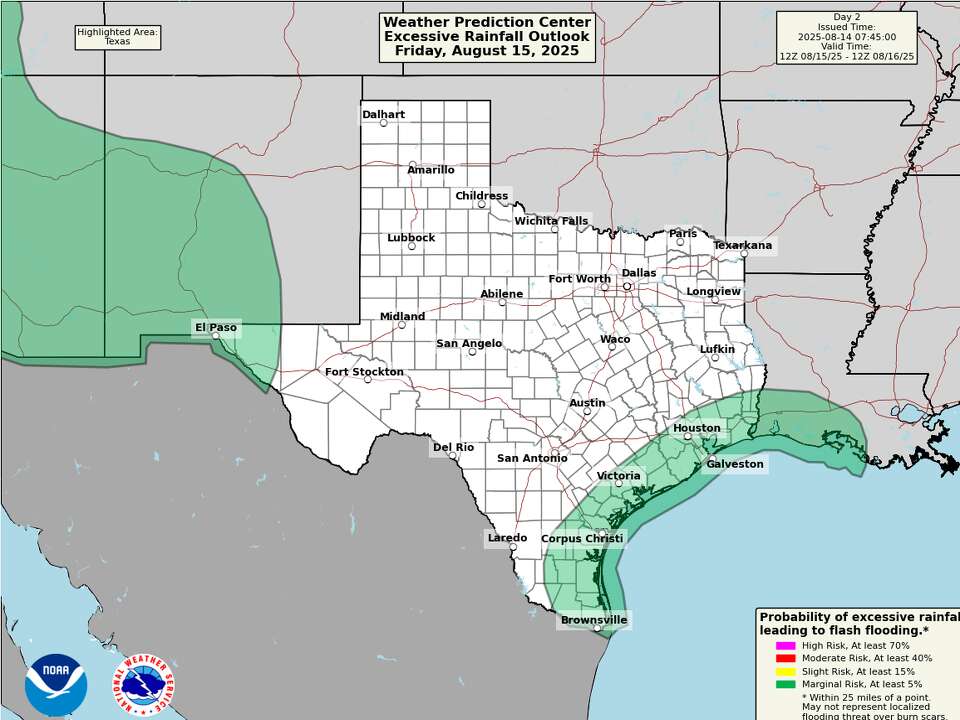 Texas flood risk from tropical disturbance: Here's the timeline