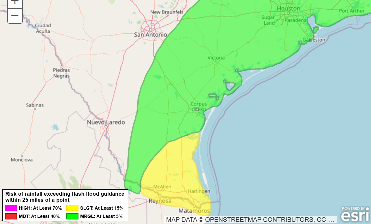 Gulf system hits Texas Friday, here’s when rain chances rise.