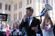 Texas state Rep. James Talarico speaks during a July 24 rally to protest against redistricting hearings at the Texas Capitol.
