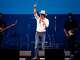 Matthew McConaughey gives opening address for the "Band Together Texas" benefit concert at Moody Center on Sunday, August 17.