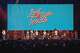 All "Band Together Texas" performers come together onstage for a cover of Willie Nelson's 1980 song "On the Road Again" at Moody Center on Sunday, August 17.