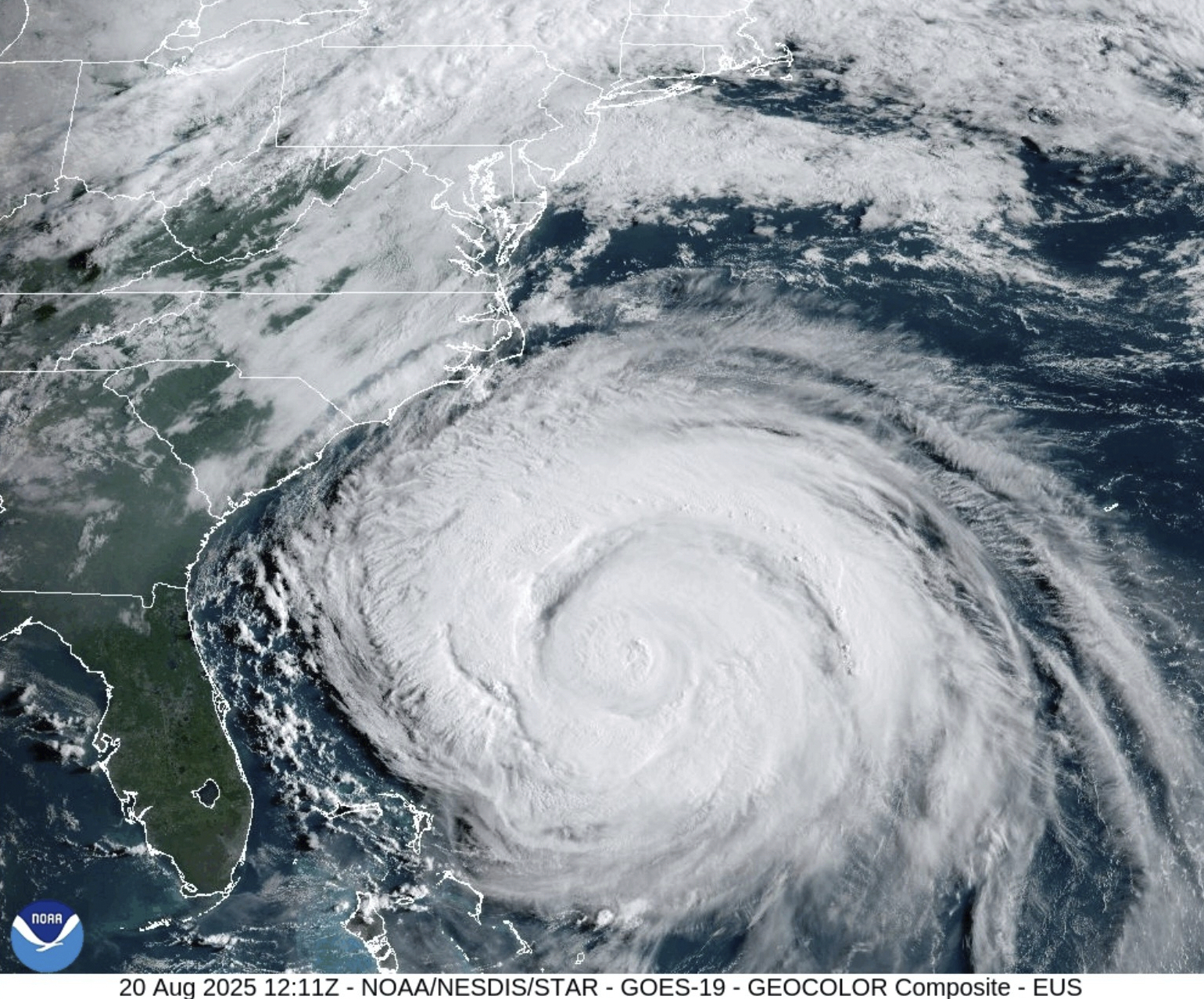 Hurricane Erin threatens East Coast with high waves, rip currents: NWS