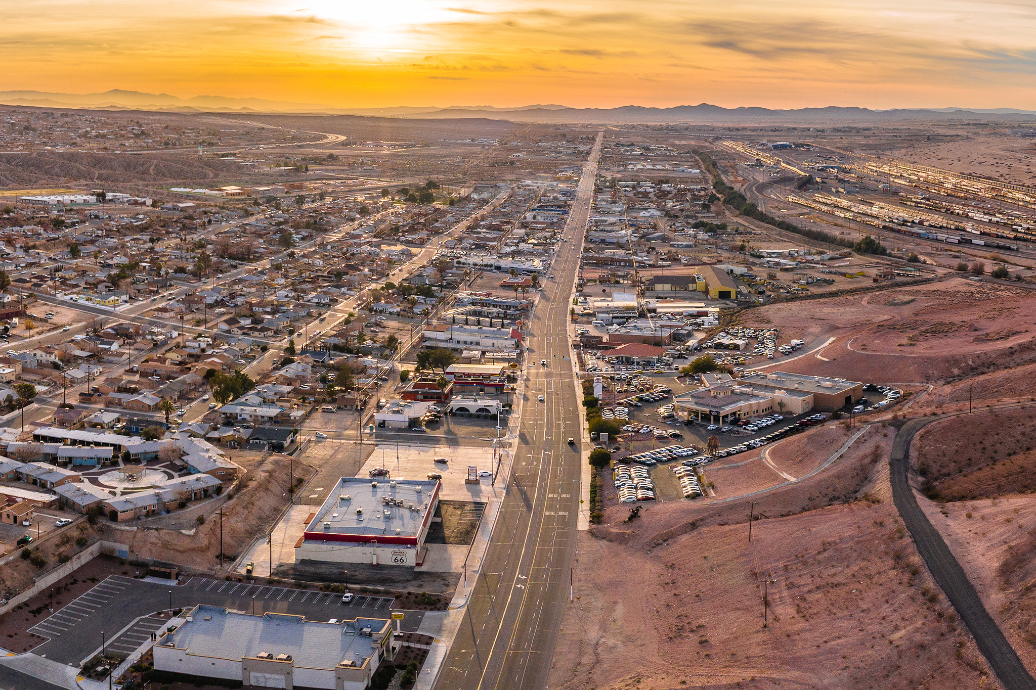 An alternate fast food universe hides between LA and Las Vegas