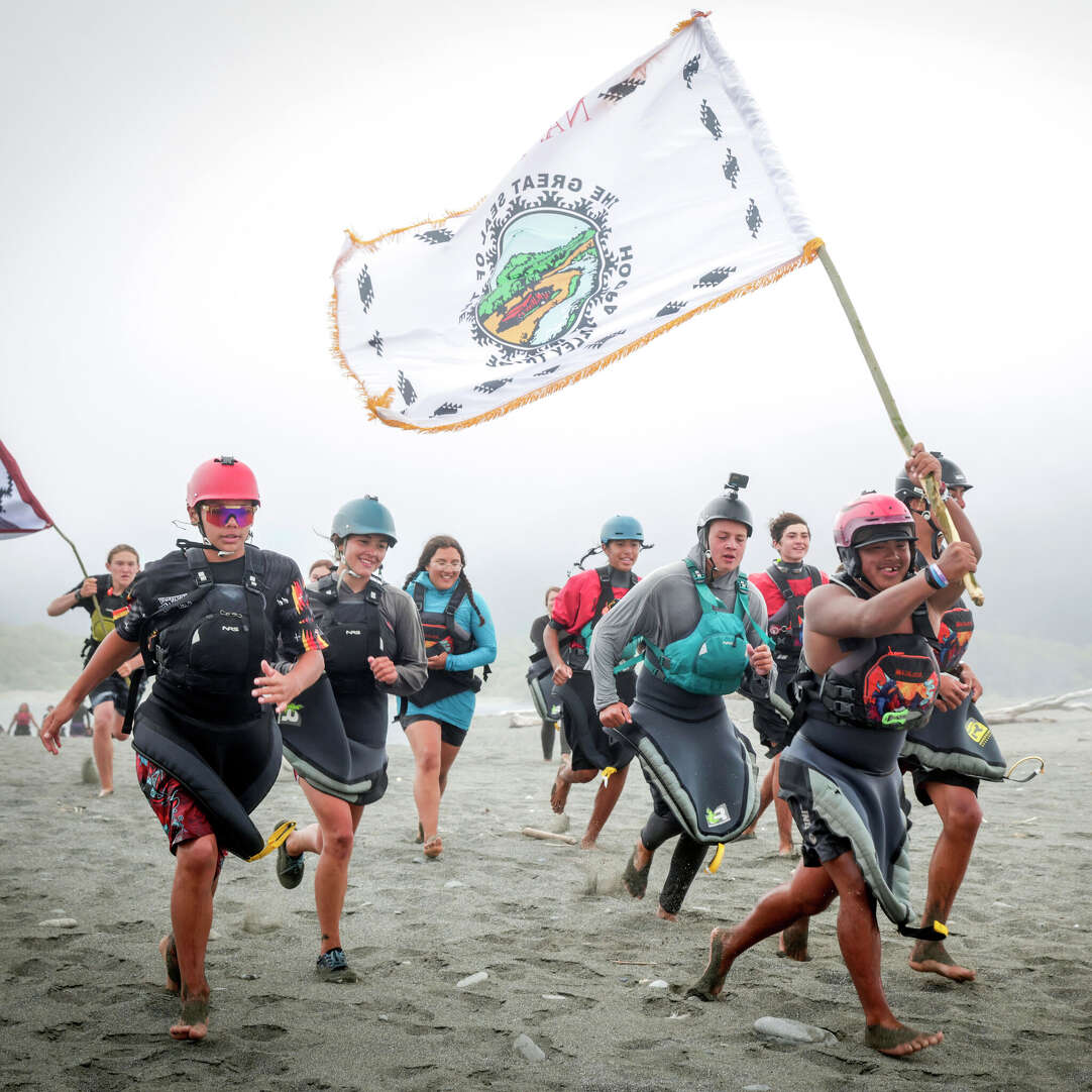 Indigenous teens paddled all 310 miles of undammed Klamath River