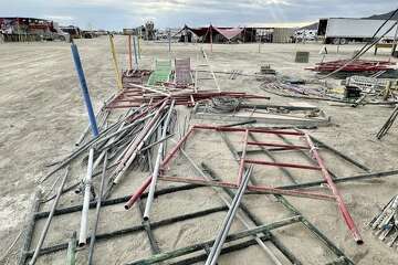 Burning Man 2025: Orgy Dome destroyed by storm