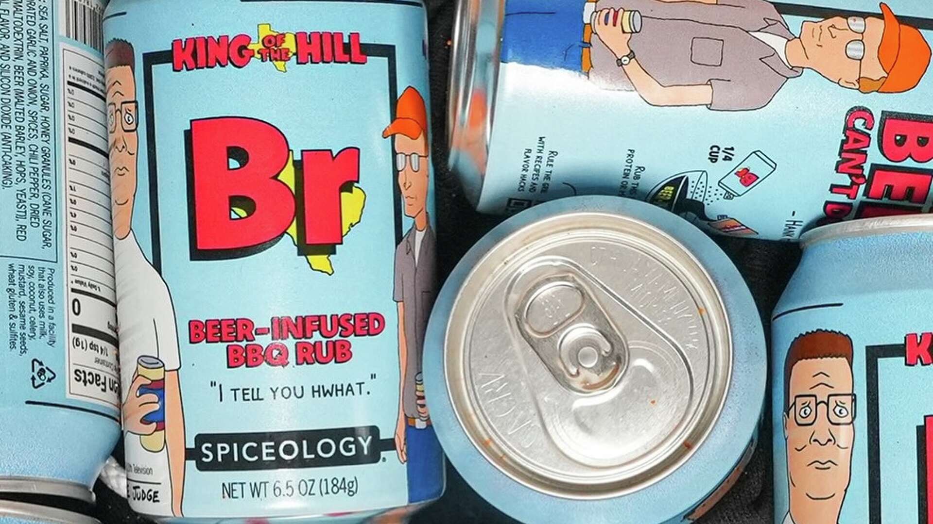 King of the Hill x Spiceology unveils new beer BBQ rub