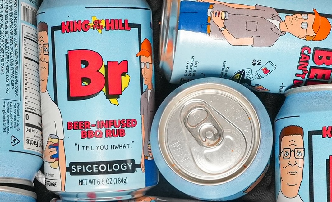 King of the Hill x Spiceology unveils new beer BBQ rub