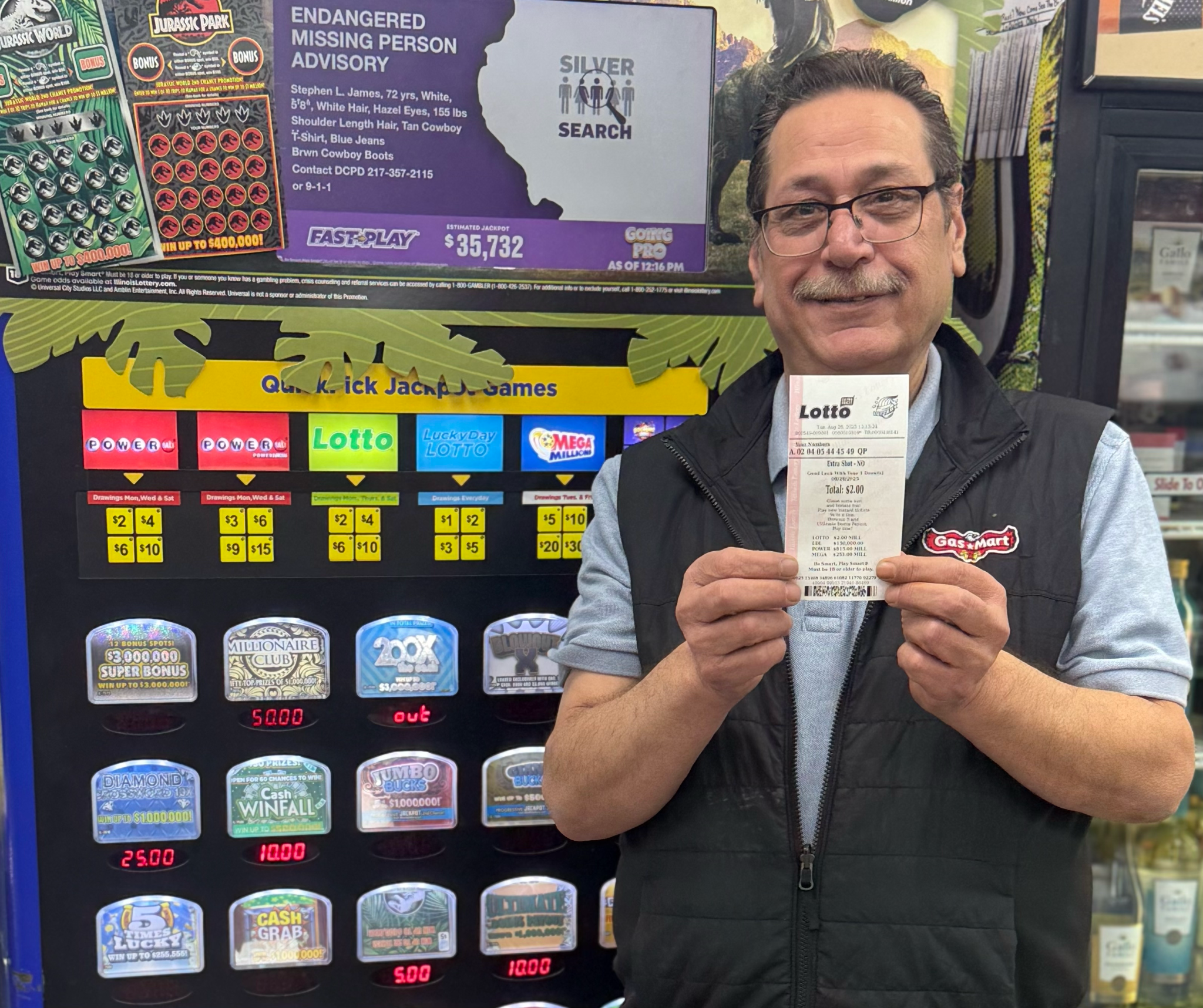 Illinois Lotto ticket wins 14.6M, 2025's biggest prize