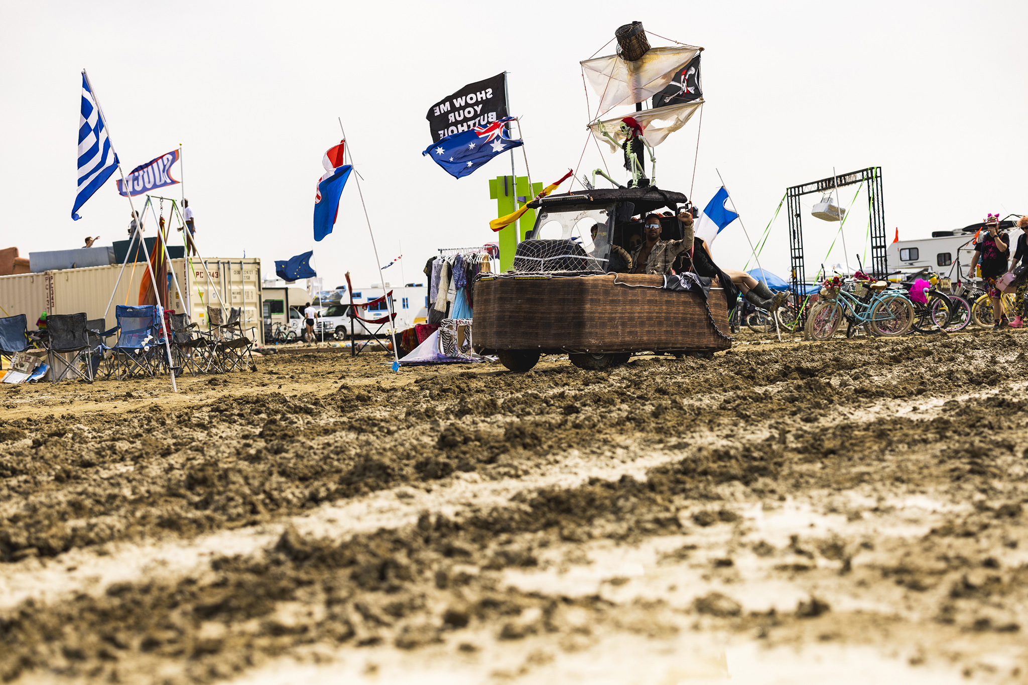 Burning Man attendee airlifted after possible electrocution