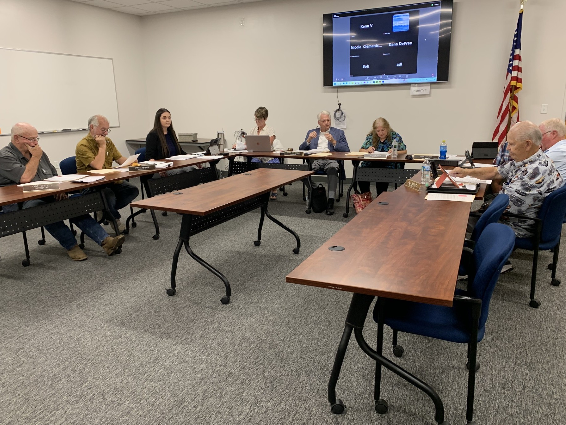 Bill Routley Mecosta County board rejects 2026 salary schedule in 3-4 vote