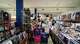 June Bennion sorts records as the new Waterloo Records location on North Lamar Boulevard prepares to open, Aug. 27, 2025.