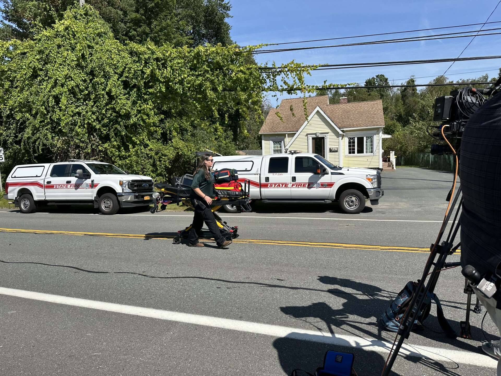 Dump truck driver found dead in wreckage of Brunswick home
