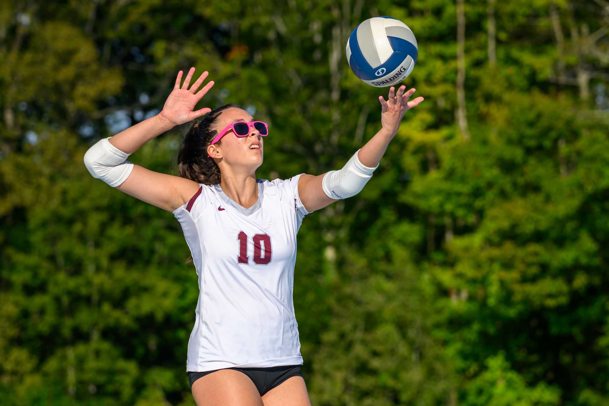 Burnt Hills rallies to capture state's first outdoor volleyball match