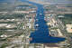 Shown is an aerial view of the Port of Brownsville, the southernmost deepwater port in the contiguous United States.