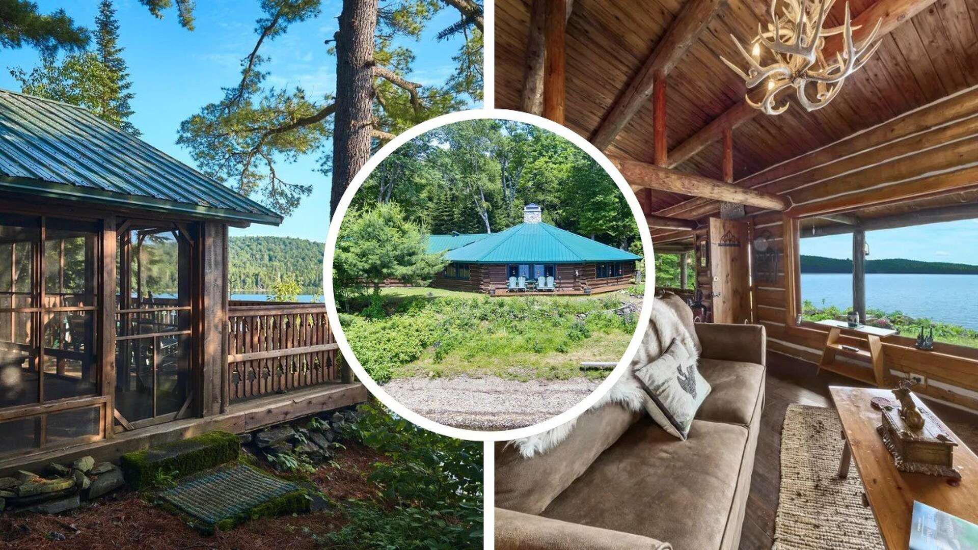 Curated visual reference: Visual Reference: Historic Maine Sporting Camp Turned Off Grid Legacy Estate On