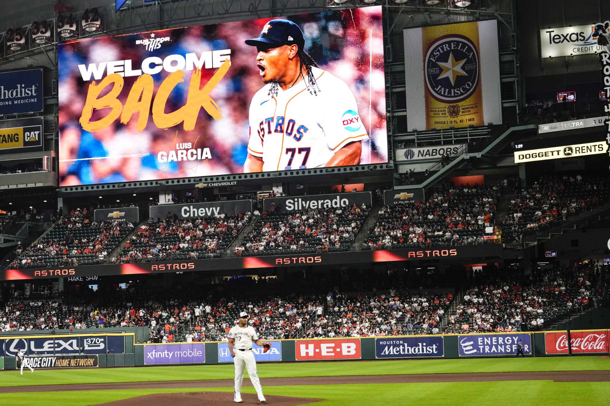 Houston Astros: Luis Garcia's 28-month return from Tommy John surgery